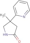 4-Methyl-4-(pyridin-2-yl)pyrrolidin-2-one