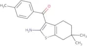 6,6-Dimethyl-3-(4-methylbenzoyl)-4,5,6,7-tetrahydro-1-benzothiophen-2-amine
