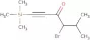 4-Bromo-5-methyl-1-(trimethylsilyl)hex-1-yn-3-one