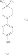 6-(4,4-Dimethylpiperidin-1-yl)pyridin-3-amine dihydrochloride