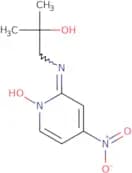 2-[(2-Hydroxy-2-methylpropyl)amino]-4-nitropyridin-1-ium-1-olate