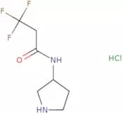 3,3,3-Trifluoro-N-(pyrrolidin-3-yl)propanamide hydrochloride