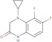 4-Cyclopropyl-5,6-difluoro-1,2,3,4-tetrahydroquinoxalin-2-one