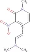 4-[2-(Dimethylamino)ethenyl]-1-methyl-3-nitro-1,2-dihydropyridin-2-one