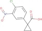 1-(4-Chloro-3-nitrophenyl)cyclopropane-1-carboxylic acid