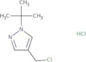 1-tert-Butyl-4-(chloromethyl)-1H-pyrazole hydrochloride