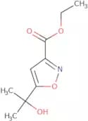 5-(1-Hydroxy-1-methyl-ethyl)-isoxazole-3-carboxylic acid ethyl ester