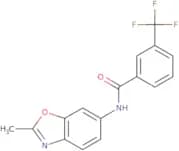 N-(2-Methyl-1,3-benzoxazol-6-yl)-3-(trifluoromethyl)benzamide