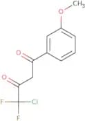4-Chloro-4,4-difluoro-1-(3-methoxy-phenyl)-butane-1,3-dione