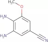 3,4-Diamino-5-methoxybenzonitrile