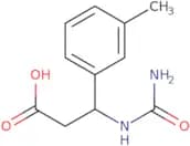 3-(Carbamoylamino)-3-(3-methylphenyl)propanoic acid