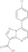 7-(4-Chlorophenyl)pyrazolo[1,5-a]pyrimidine-3-carboxylic acid