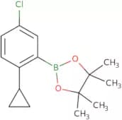 2-(5-Chloro-2-cyclopropylphenyl)-4,4,5,5-tetramethyl-1,3,2-dioxaborolane