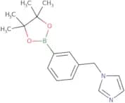 1-{[3-(Tetramethyl-1,3,2-dioxaborolan-2-yl)phenyl]methyl}-1H-imidazole