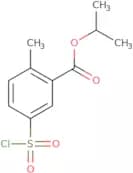 Propan-2-yl 5-(chlorosulfonyl)-2-methylbenzoate