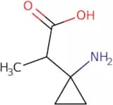 2-(1-Aminocyclopropyl)propanoic acid