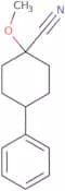 1-Methoxy-4-phenylcyclohexane-1-carbonitrile
