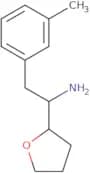 2-(3-Methylphenyl)-1-(oxolan-2-yl)ethan-1-amine