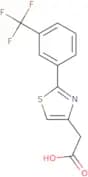 2-{2-[3-(Trifluoromethyl)phenyl]-1,3-thiazol-4-yl}acetic acid