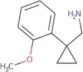 (1-(2-Methoxyphenyl)cyclopropyl)methanamine