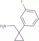 [1-(3-Fluorophenyl)cyclopropyl]methanamine