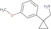 [1-(3-Methoxyphenyl)cyclopropyl]methylamine