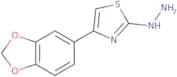 4-(1,3-Dioxaindan-5-yl)-2-hydrazinyl-1,3-thiazole