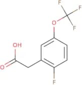 2-Fluoro-5-(trifluoromethoxy)phenylacetic acid