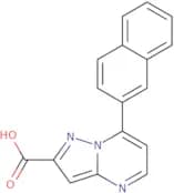 7-(Naphthalen-2-yl)pyrazolo[1,5-a]pyrimidine-2-carboxylic acid