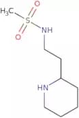 N-[2-(Piperidin-2-yl)ethyl]methanesulfonamide