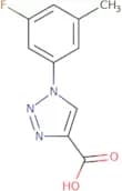 1-(3-Fluoro-5-methylphenyl)-1H-1,2,3-triazole-4-carboxylic acid