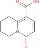 6-Oxo-2,3,4,6-tetrahydro-1H-quinolizine-9-carboxylic acid