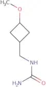{[(1R,3R)-3-Methoxycyclobutyl]methyl}urea