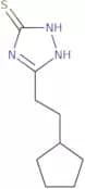 3-(2-Cyclopentylethyl)-4,5-dihydro-1H-1,2,4-triazole-5-thione