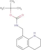 tert-Butyl N-[(1,2,3,4-tetrahydroquinolin-8-yl)methyl]carbamate