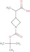 2-{1-[(tert-Butoxy)carbonyl]azetidin-3-yl}propanoic acid