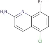8-Bromo-5-chloroquinolin-2-amine
