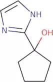 1-(1H-Imidazol-2-yl)cyclopentan-1-ol