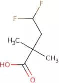 4,4-Difluoro-2,2-dimethylbutanoic acid
