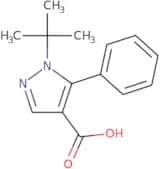 1-tert-Butyl-5-phenyl-1H-pyrazole-4-carboxylic acid