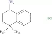 4,4-Dimethyl-1,2,3,4-tetrahydronaphthalen-1-amine hydrochloride