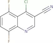 4-Chloro-5,8-difluoroquinoline-3-carbonitrile