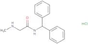 N-(Diphenylmethyl)-2-(methylamino)acetamide hydrochloride