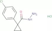1-(4-Chlorophenyl)cyclopropane-1-carbohydrazide hydrochloride