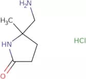 5-(Aminomethyl)-5-methylpyrrolidin-2-one hydrochloride