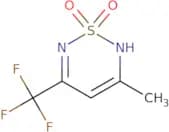 3-methyl-5-(trifluoromethyl)-2H-1,2,6-thiadiazine-1,1-dione