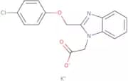 Potassium 2-[2-(4-chlorophenoxymethyl)-1H-1,3-benzodiazol-1-yl]acetate