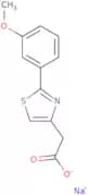 Sodium 2-[2-(3-methoxyphenyl)-1,3-thiazol-4-yl]acetate