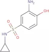 3-Amino-N-cyclopropyl-4-hydroxybenzene-1-sulfonamide