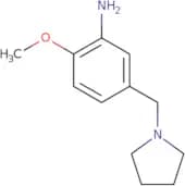 2-Methoxy-5-(pyrrolidin-1-ylmethyl)aniline